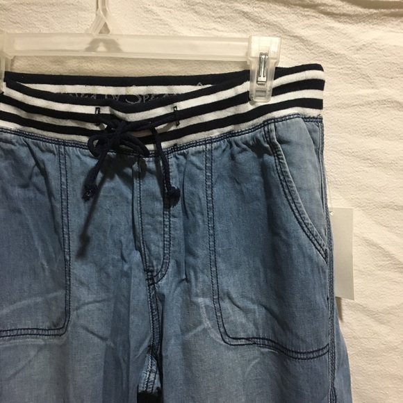 LAST—-Denim Jogger Pants - Picture 5 of 6